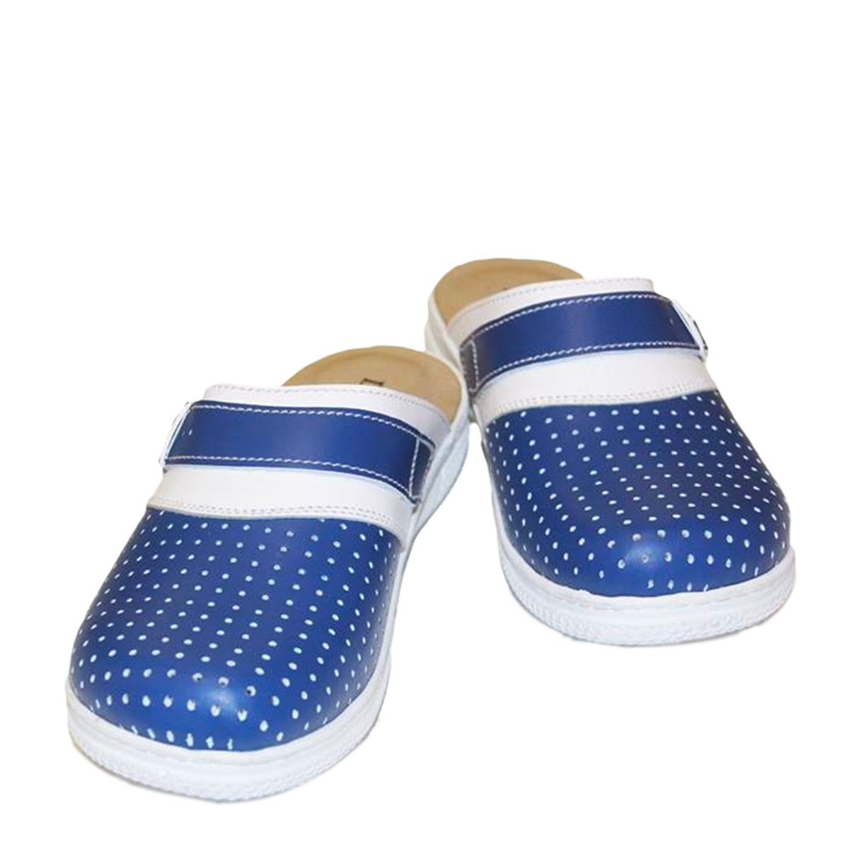 Sabots-Médicale-El̩égant-100-Cuir-Bleu-ref-2-taille-37-Dr.Shoes_